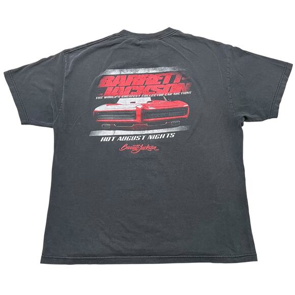 Vintage 90s Barrett Jackson Hot August Nights Memorabilia T-Shirt Tee - size XL - Picture 1 of 8
